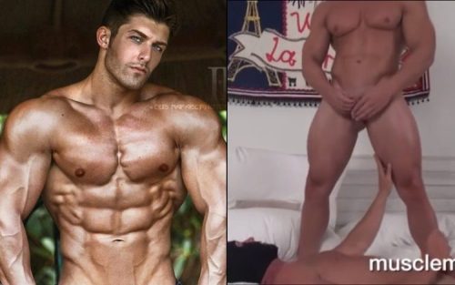 Perfectly Sculpted Muscle Smooth Bodybuilder